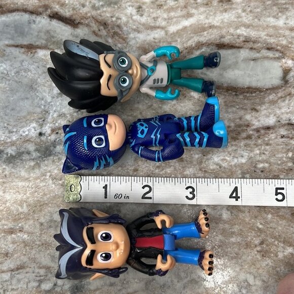 PJ Masks figures lot of 3 Wolfie VillainBlue Catboy Romeo action figures - Picture 12 of 12
